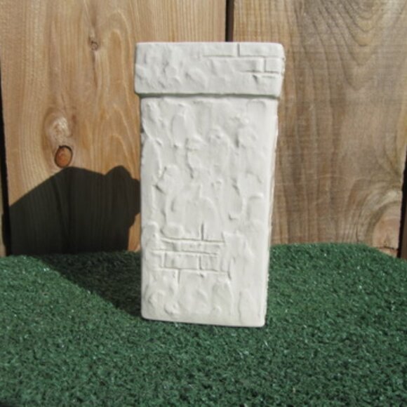 Vintage Santa Claus Ceramic Chimney Vase/Planter By Fitz & Floyd - Picture 4 of 8